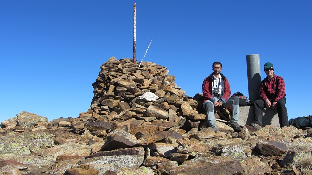 En la cima de la Carabassa