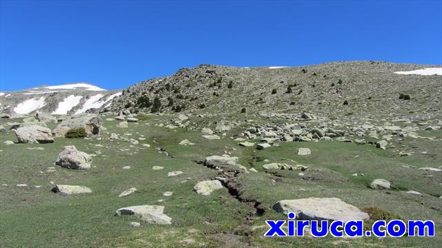 Cerca del Coll de les Molleres