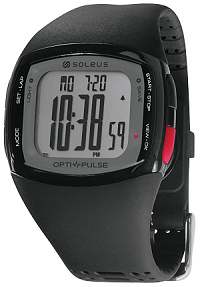 Reloj deportivo Soleus con pulsometro óptico
