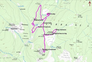 Croquis de la vuelta a Requesens