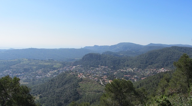 Vista desde la cima del Puig Vicenç