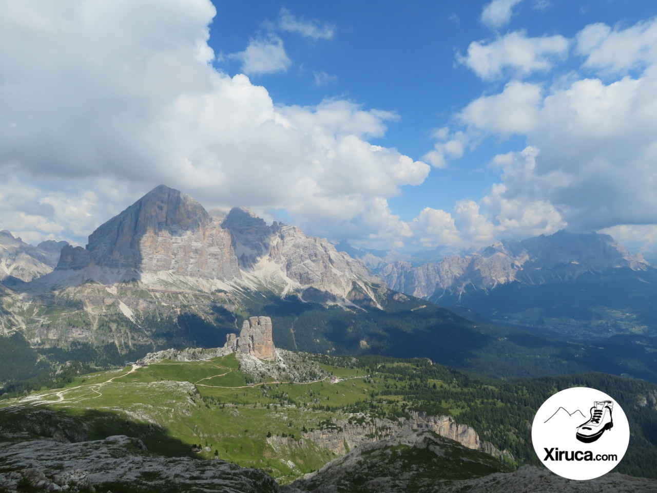 Vistas desde el Rifugio Nuvolau