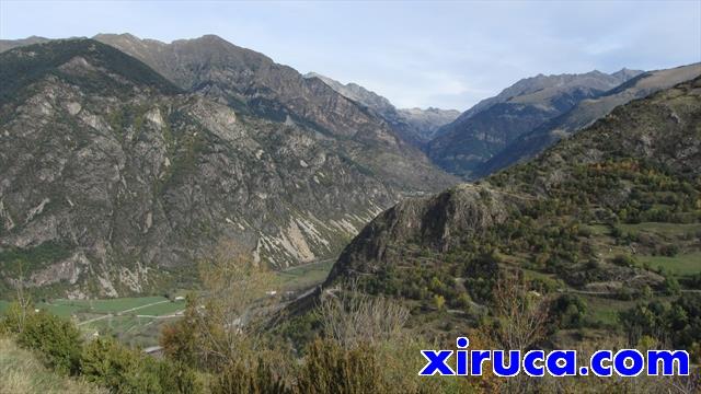 Vistas a la Vall de Boí desde Sant Quirc de Durro