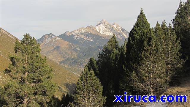 Pedraforca desde el Coll de Jovell