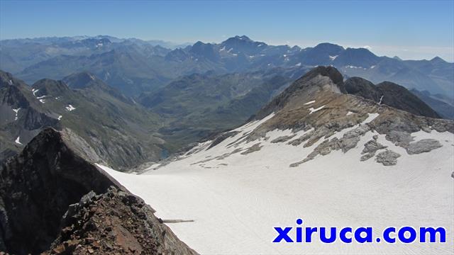 Glaciar d'Ossoue desde el Grand Vignemale