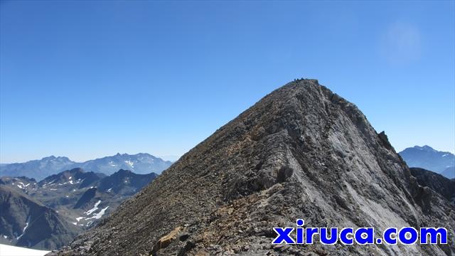 Pico Central desde Col de Lady Lister