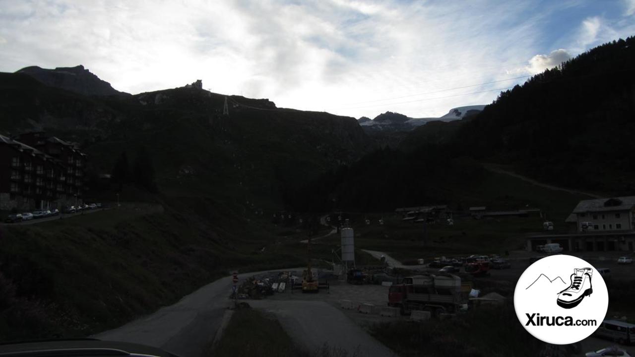 Anochecer en Cervinia