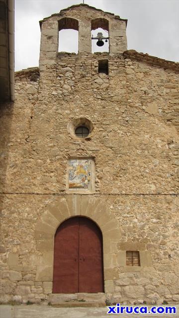 Fachada del Santuario de la Mare de Déu de Corbera