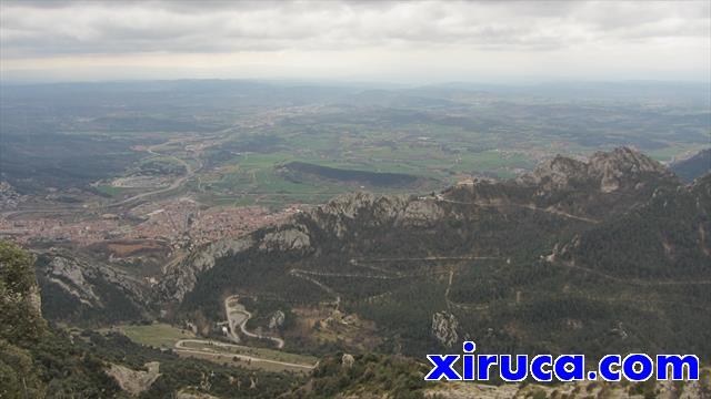 Berga y Cingles de Queralt desde La Figuerassa