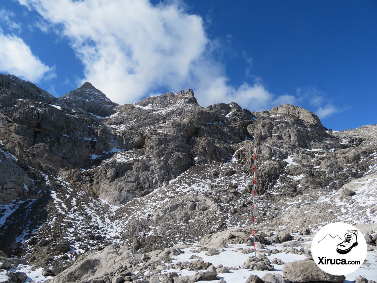 Pico Tesorero desde Cabaña Verónica