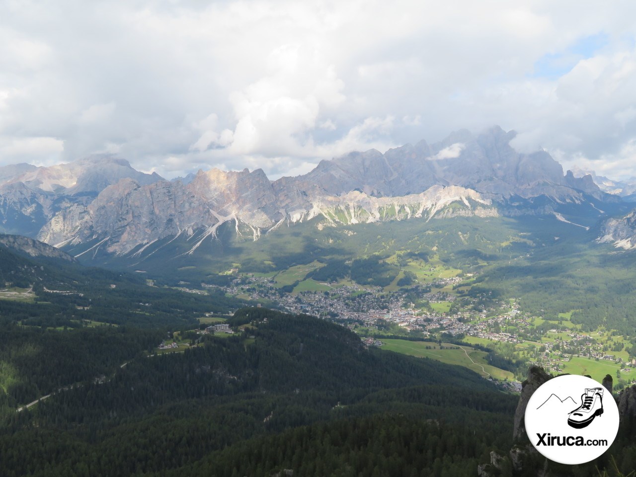 Monte Cristallo y Cortina d'Ampezzo