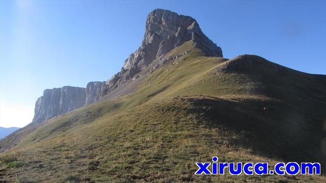 Peña l'Ombre desde Cuello Ratón