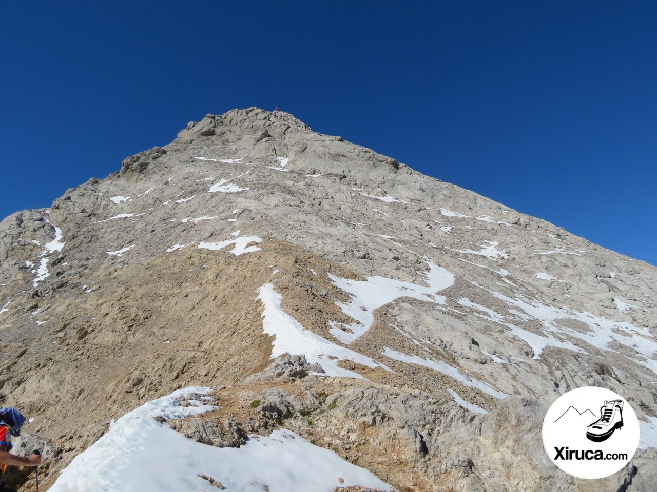 Ascenso final al Pico Tesorero