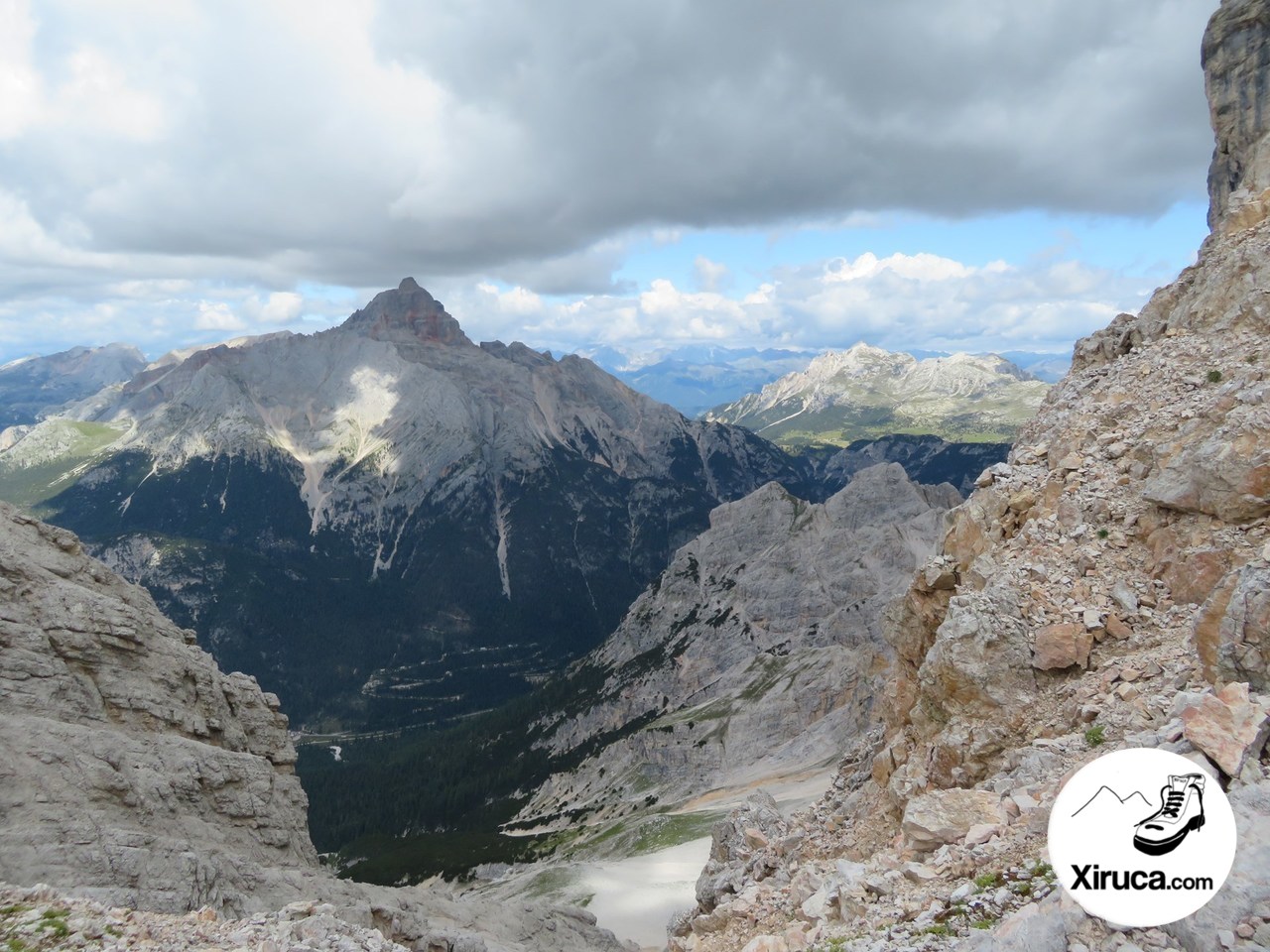 Hohe Gaisl desde la Forcella Alta