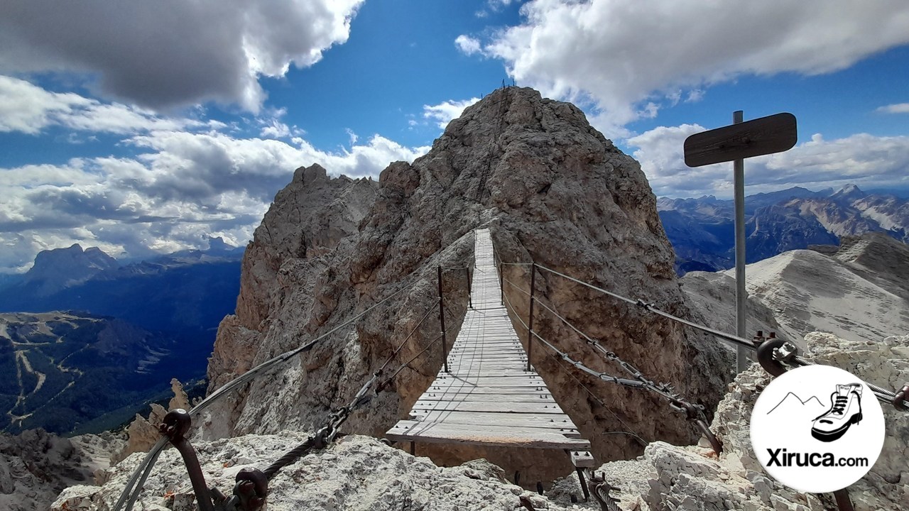 Puente en Ferrata Ivano Dibona