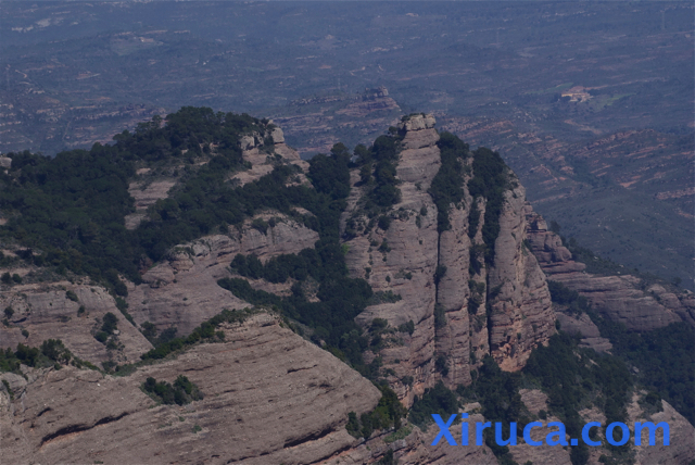 Espectaculares formas de Sant Llorenç del Munt