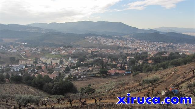 Martorelles y Sant Fost de Campsentelles desde La Vinyassa