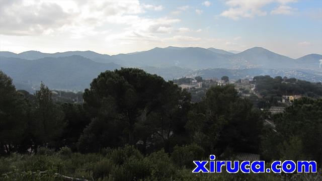 Vista del Castell de Sant Miquel en El Manganell