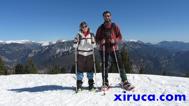 Con el Cadí y el Pedraforca de fondo