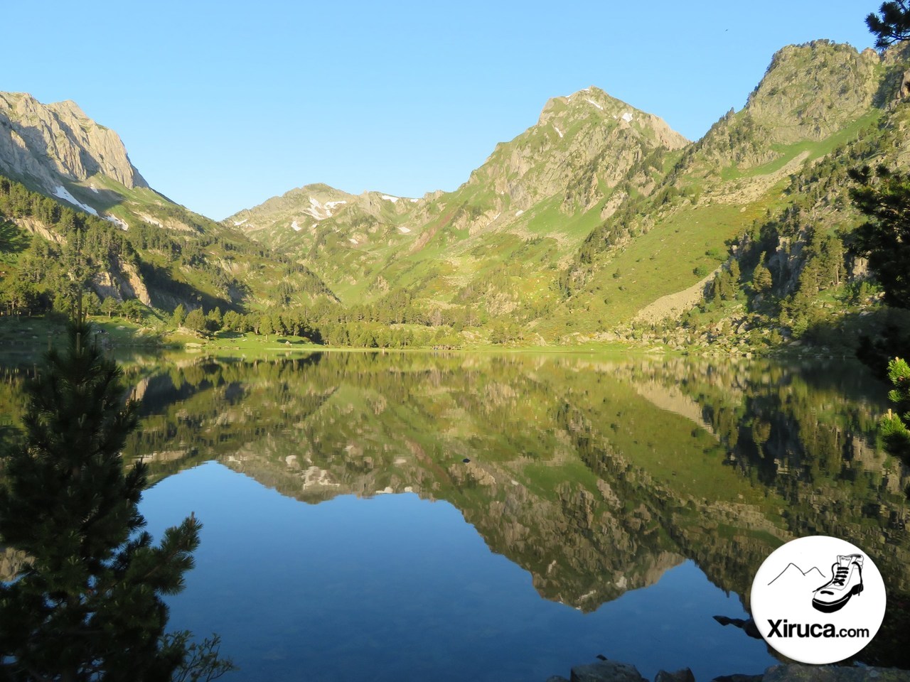 Roc Blanc desde el Etang de Laurenti