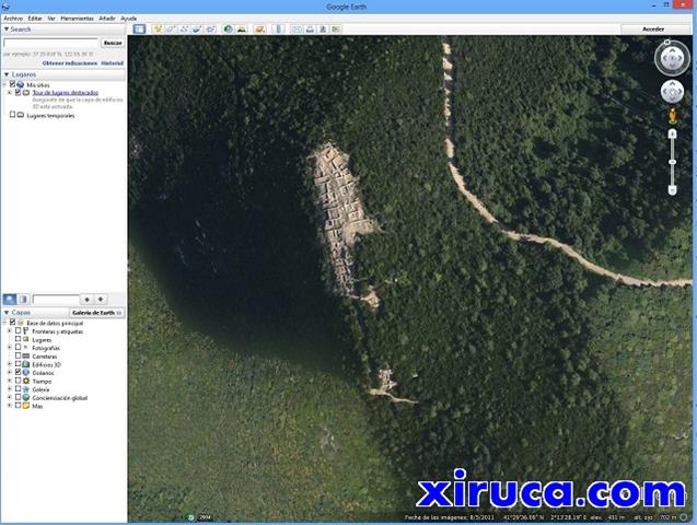 Turó de les Maleses en Google Earth