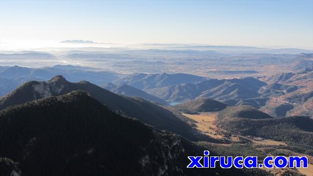 Montserrat, Picamill y La Baells desde Sobrepuny de Baix