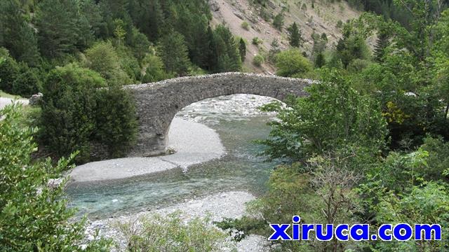 Puente románico de San Nicolás de Bujaruelo