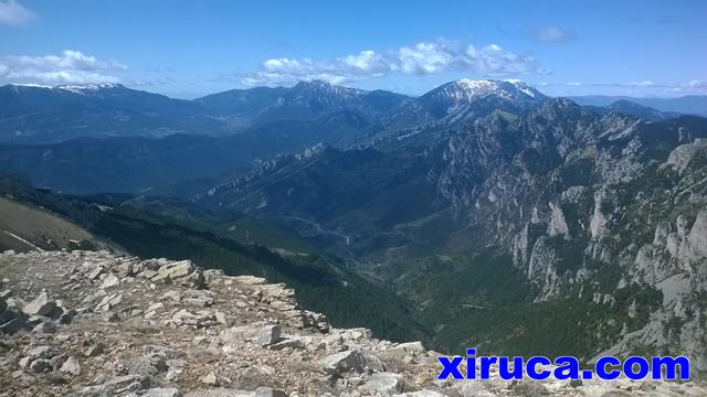 Serra d'Ensija, Pedraforca y Serra del Cadí-Moixeró