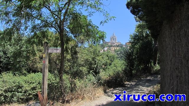 Llegando al Tibidabo