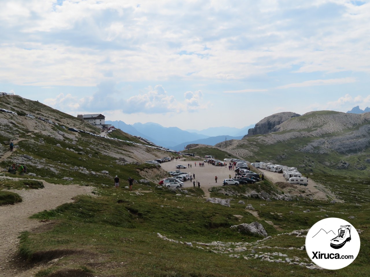 Aparcamiento del Rifugio Auronzo