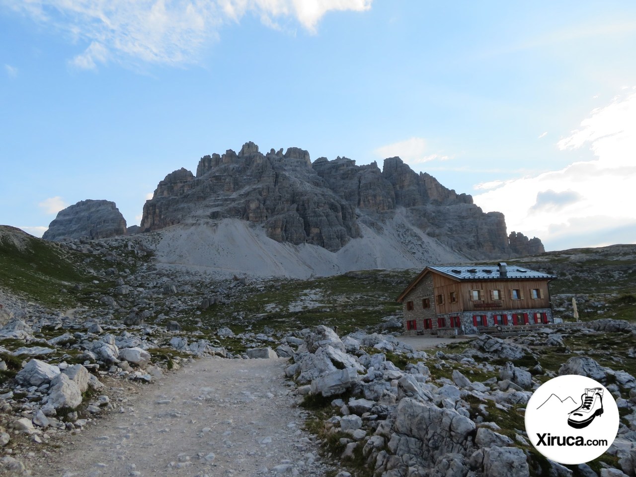 Rifugio Lavaredo y Monte Paterno