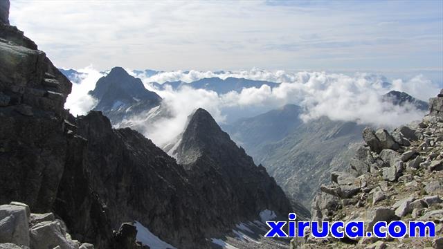 Vistas desde la cresta al Tuc de Mulleres