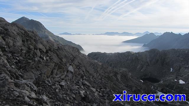 Mar de nubes en la Vall d'Aran