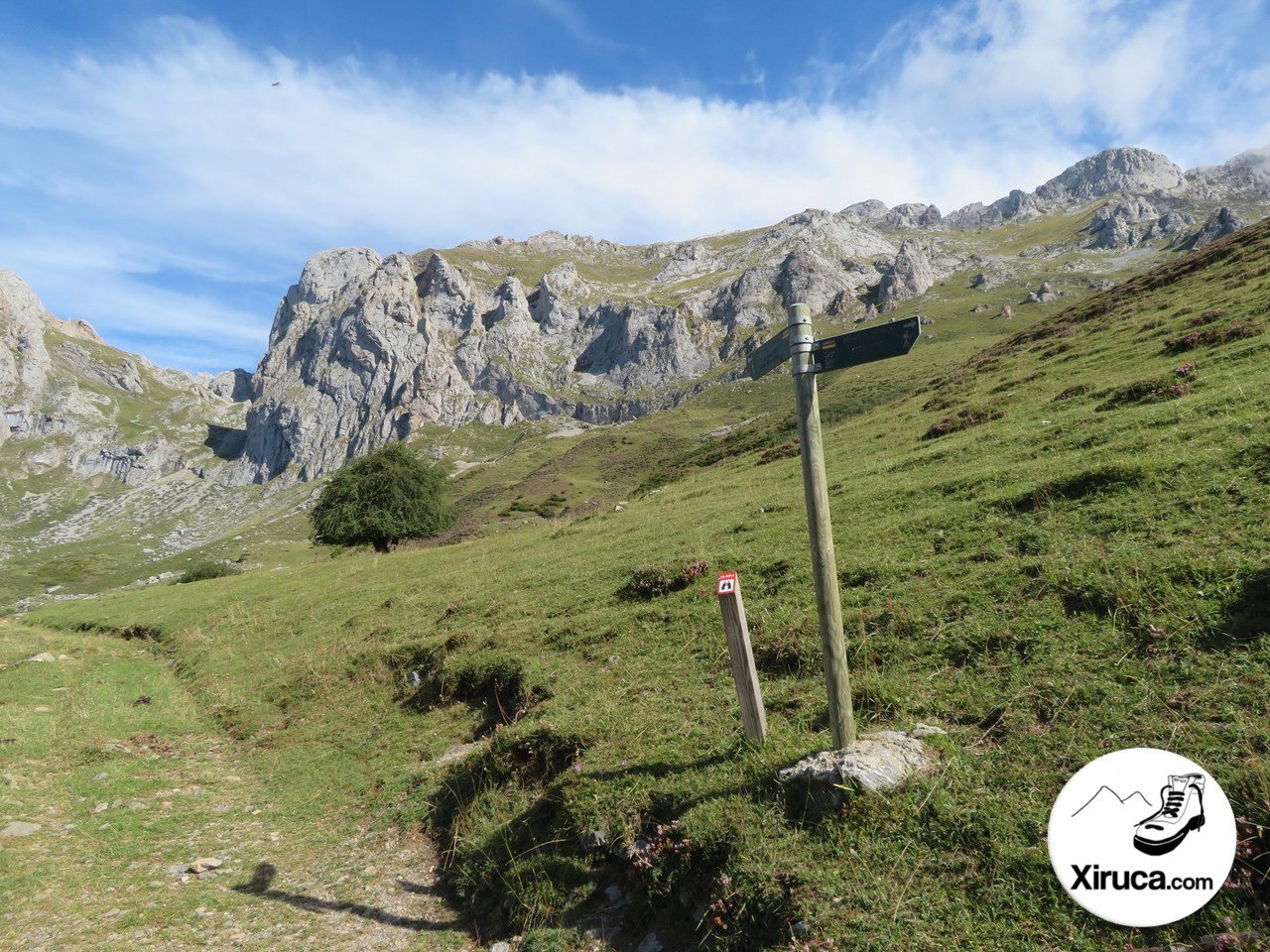 Dejamos la pista para ir a la Majada Remoña