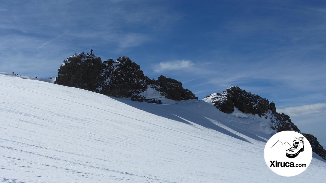 Aglomeración en el Balmenhorn