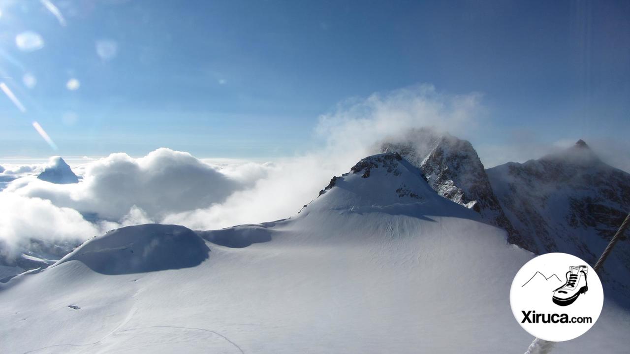 Zumsteinspitze desde la Capanna Margherita