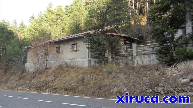 Casa en la salida del túnel de la Mina