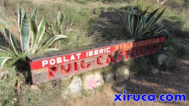 Entrada al poblado ibérico del Puig Castellar