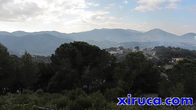 Vista del Castell de Sant Miquel en El Manganell
