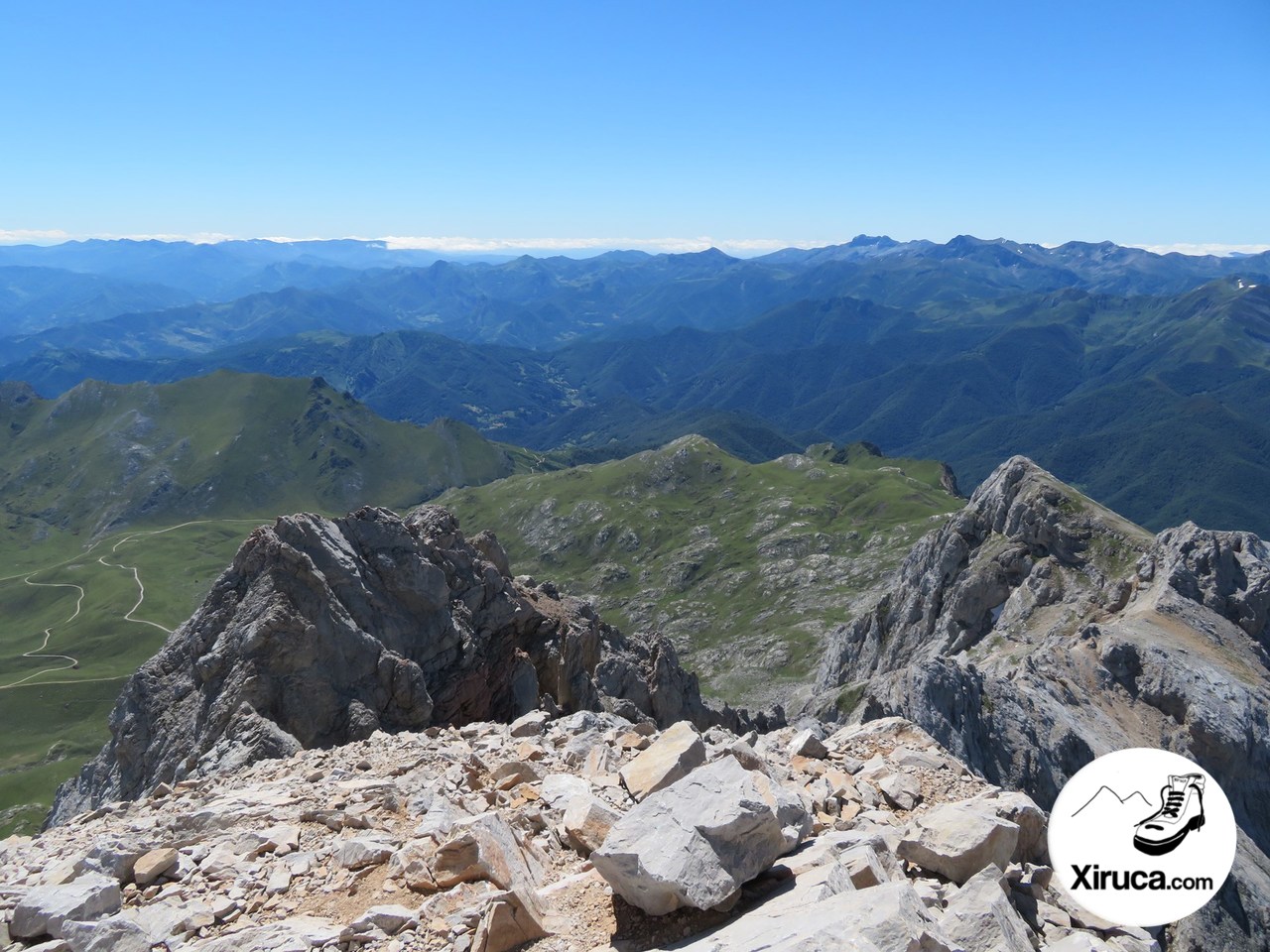 En la cima de Peña Vieja