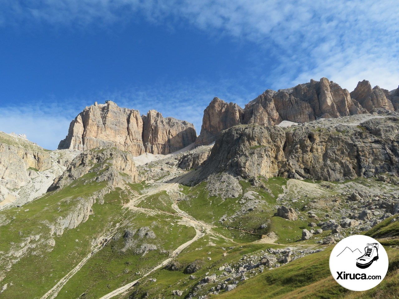 Senda a la Forcella Pordoi