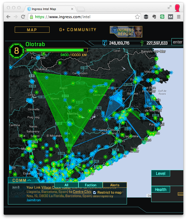 Campo Ingress en Catalunya