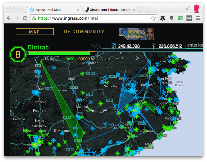 Campo Ingress del Pirineo a El Brull y Puiggracios