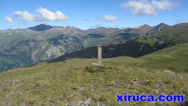 Vistas a la Olla de Núria: Puigmal, Noucreus, Torreneules y Coma del Clot