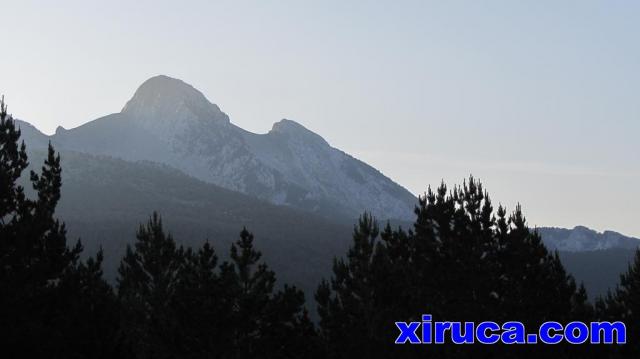 El Pedraforca desde Coll de Josa