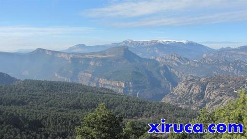 Serra de Busa y Port del Comte desde Serra dels Tossals