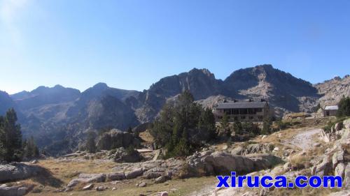 Cimas desde Refugio de Amitges