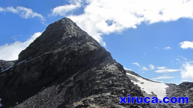 Pico de La Munia desde el Collado de La Munia