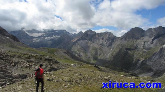 Valle de Pineta y cara norte del macizo de Monte Perdido