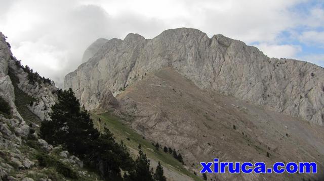 Collada del Verdet y Pollegó Superior del Pedraforca